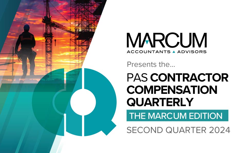 PAS Contractor Compensation Quarterly – The Marcum Edition: Second Quarter 2024